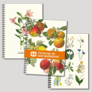 Anteckningsböcker Design Collection A5 i samarbete med SOS Barnbyar